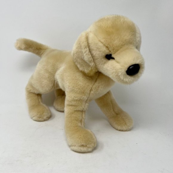 Bass Pro Shops Plush 12” Yellow Lab Puppy Dog Large Cream Stuffed Animal - Picture 1 of 12